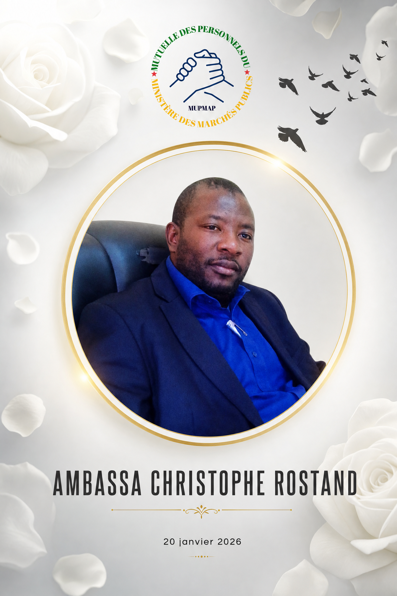 AMBASSA CHRISTOPHE ROSTAND	(20 janvier 2026)