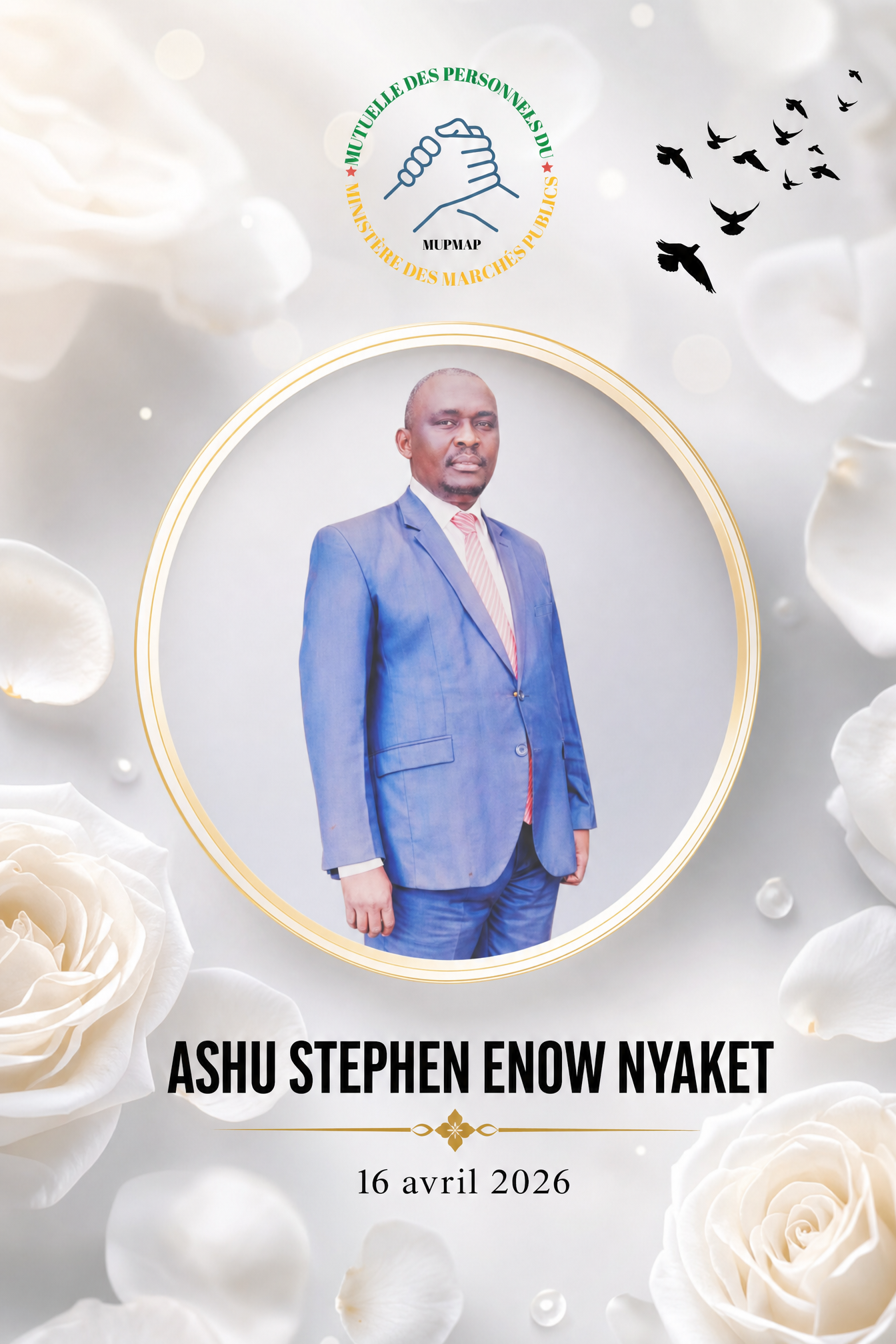 ASHU STEPHEN ENOW NYAKET (16 avril 2026)
