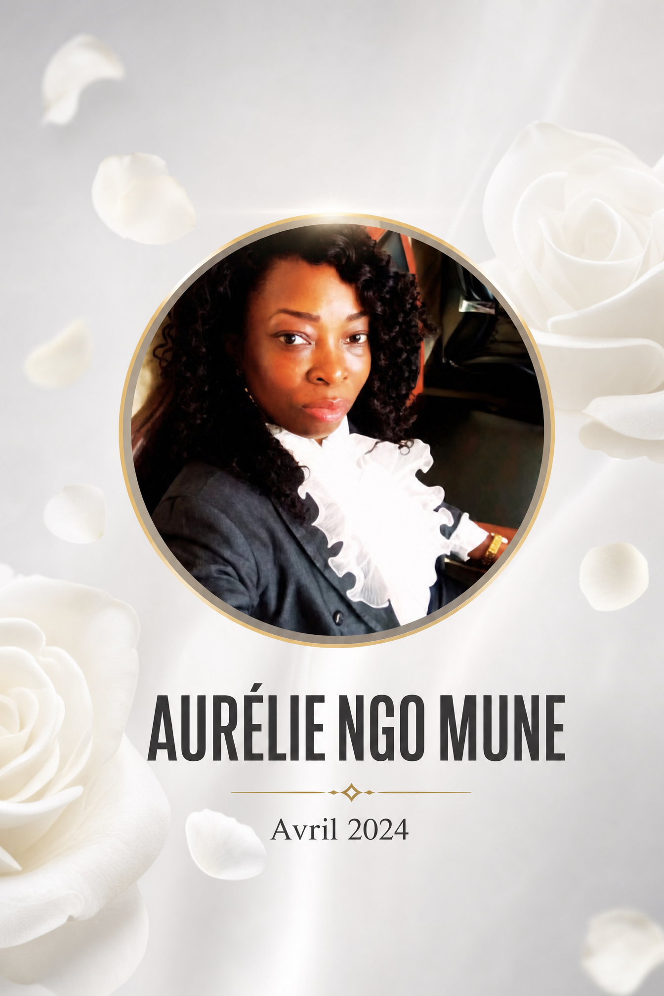 AURÉLIE NGO MUNE	(Avril 2024)