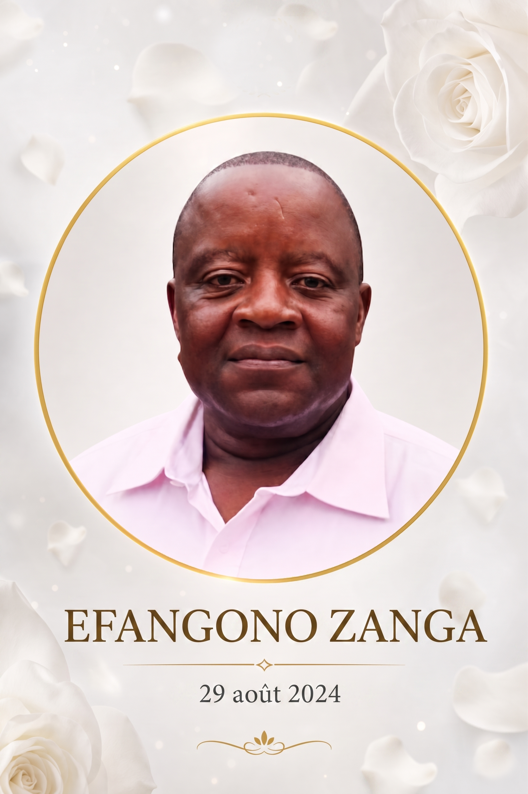 EFANGONO ZANGA (29 août 2024)