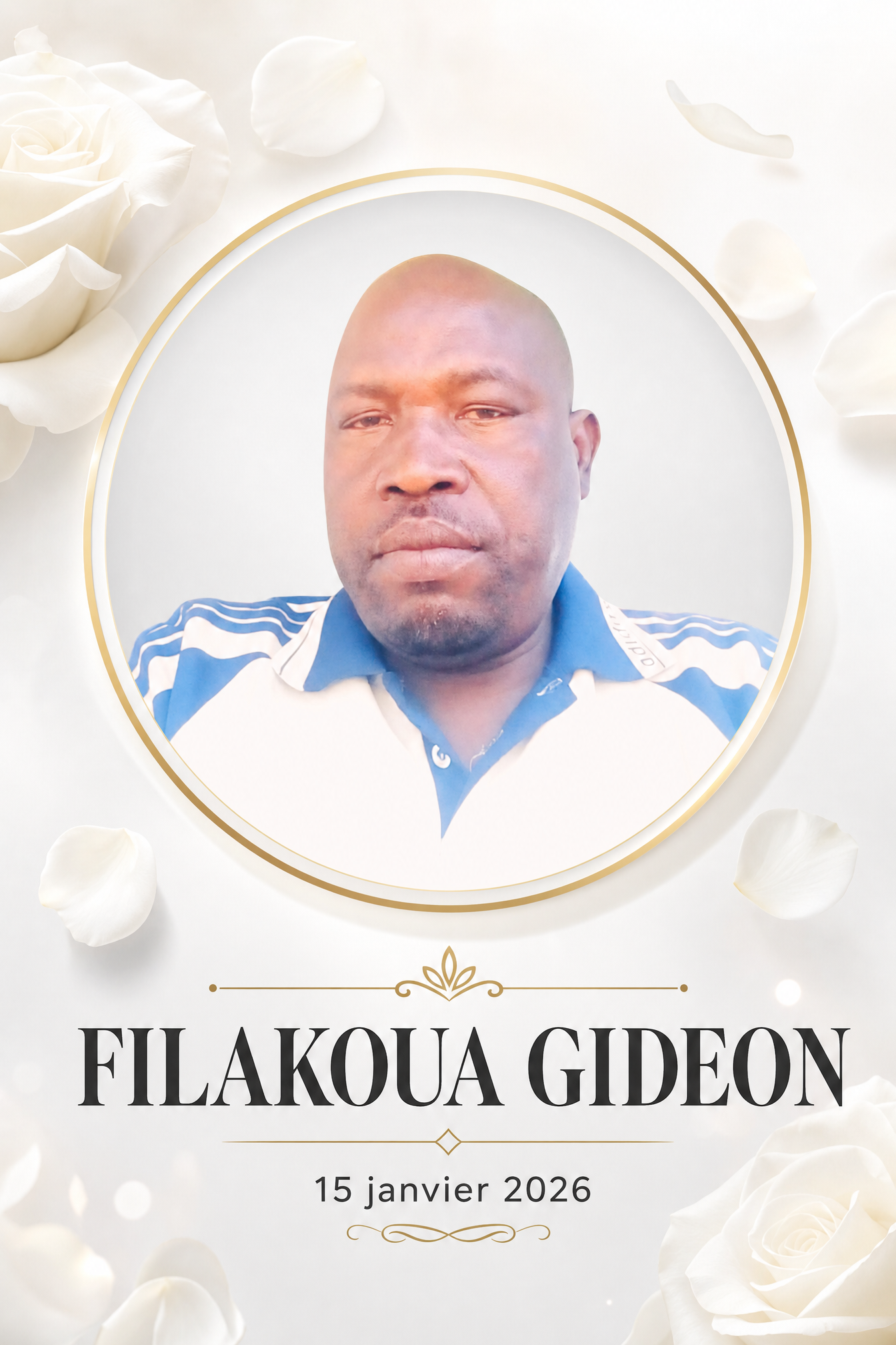 FILAKOUA GIDEON (15 janvier 2026)